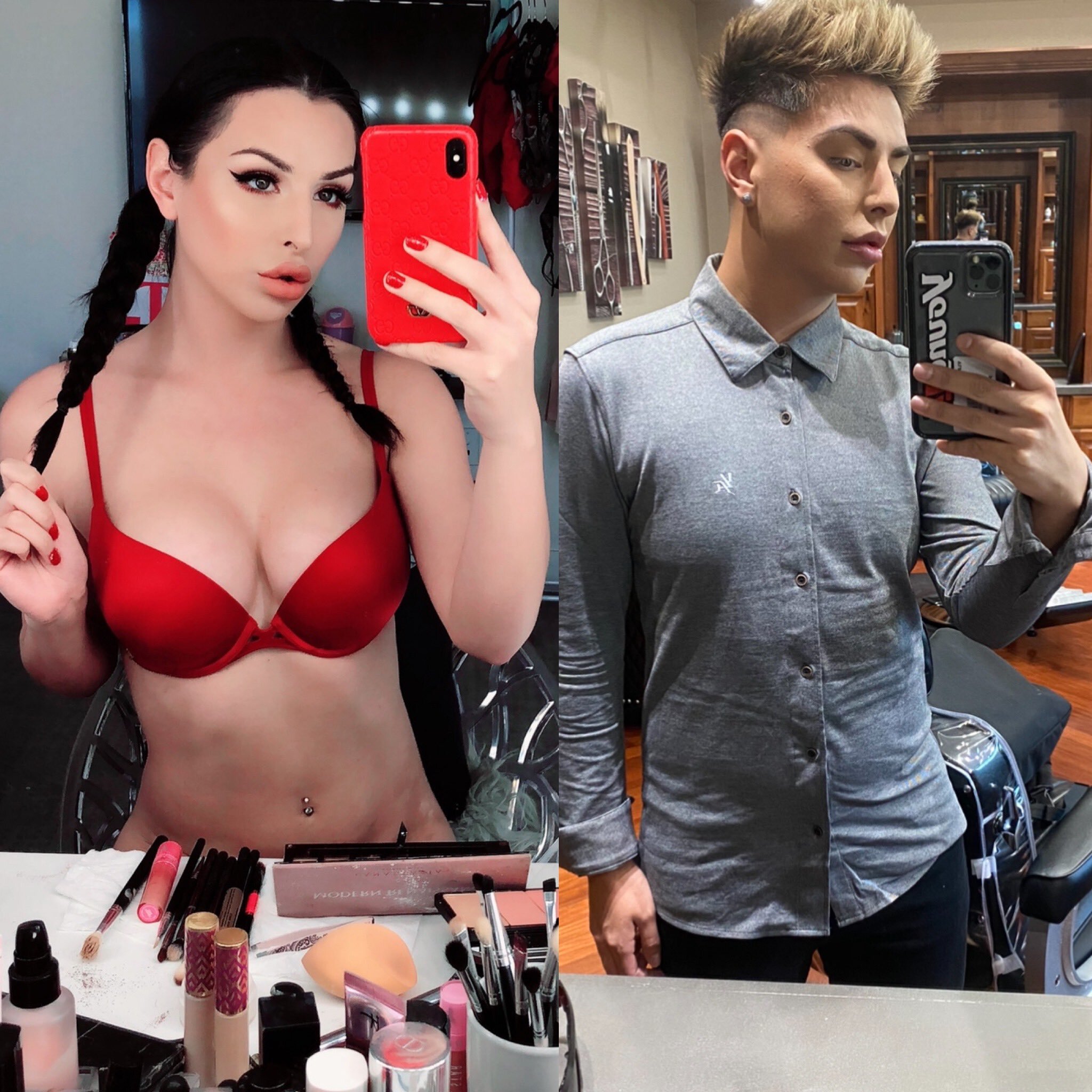 Transgender girl fucks guy