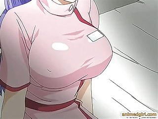 Busty hentai nurse hard fucked by shemale