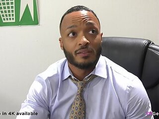 Dirty minded shemale fucked hard by black teacher