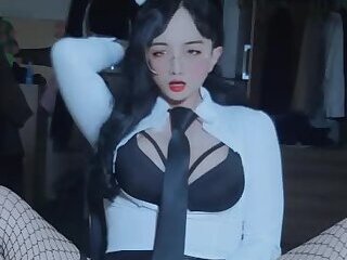 hot sexy korean cd sissy Saerom(cd새롬) masturbation cum 6